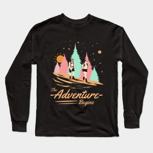 The adventure begins Long Sleeve T-Shirt